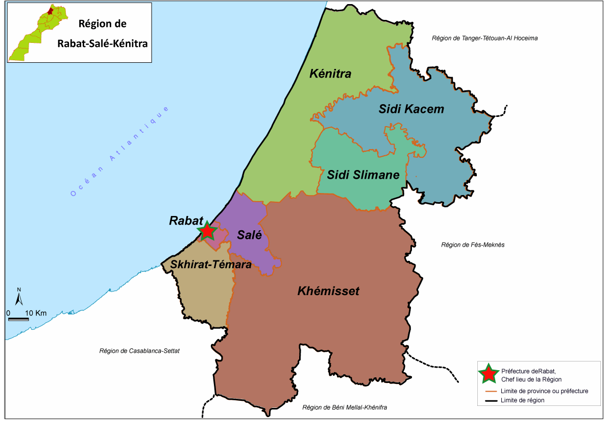 Zone d'intervention Agadir